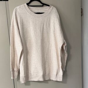 SO Women's Cream Crew Neck Sweater